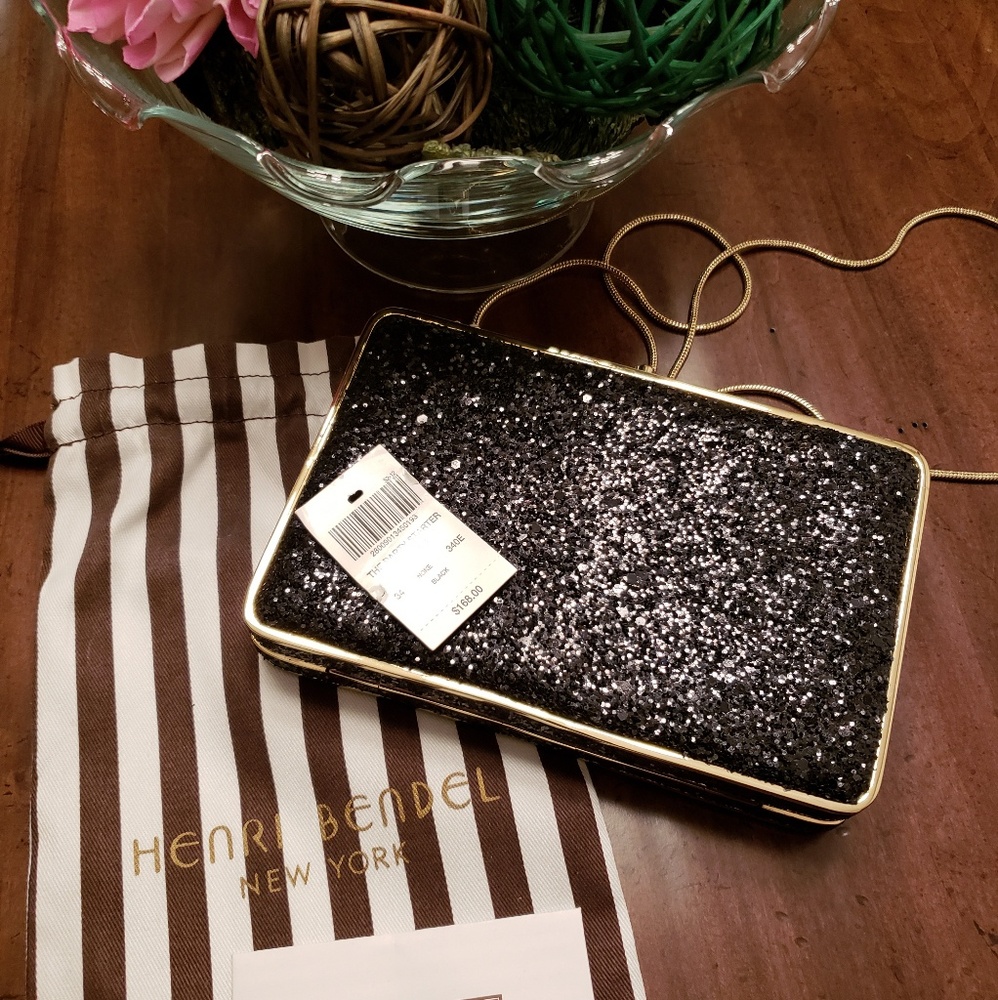 New Henri Bendel Party Starter Glitter Box